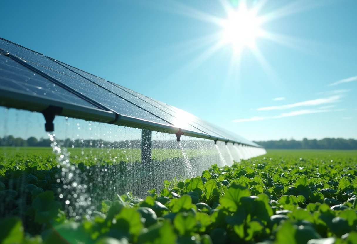 Solar-Powered Irrigation